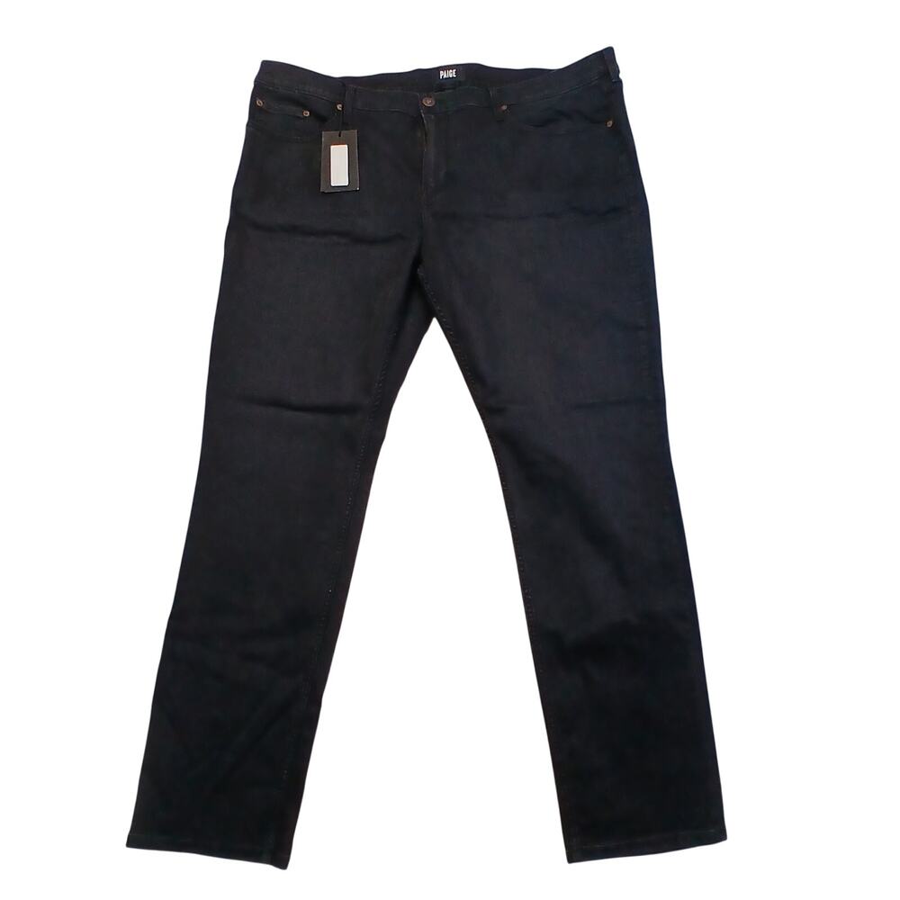 PAIGE Lennox Slim Fit Jeans Mens 44 Welby Dark Wash Stretch Denim Big & Tall